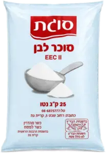סוכר 25 ק”ג סוגת
