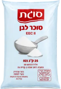 סוכר 25 ק”ג סוגת