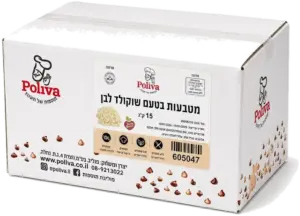 מטבעות שוקולד לבן (15קילו)