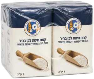 קמח לבן חבילות הגדולות
