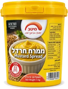 ממרח חרדל דלי 5 ק”ג